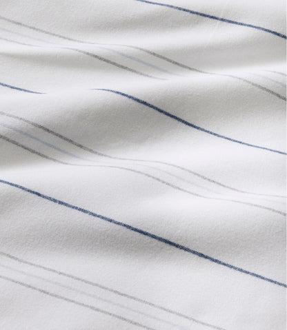 Organic Flannel Sheet Collection, Stripe | L.L.Bean Value