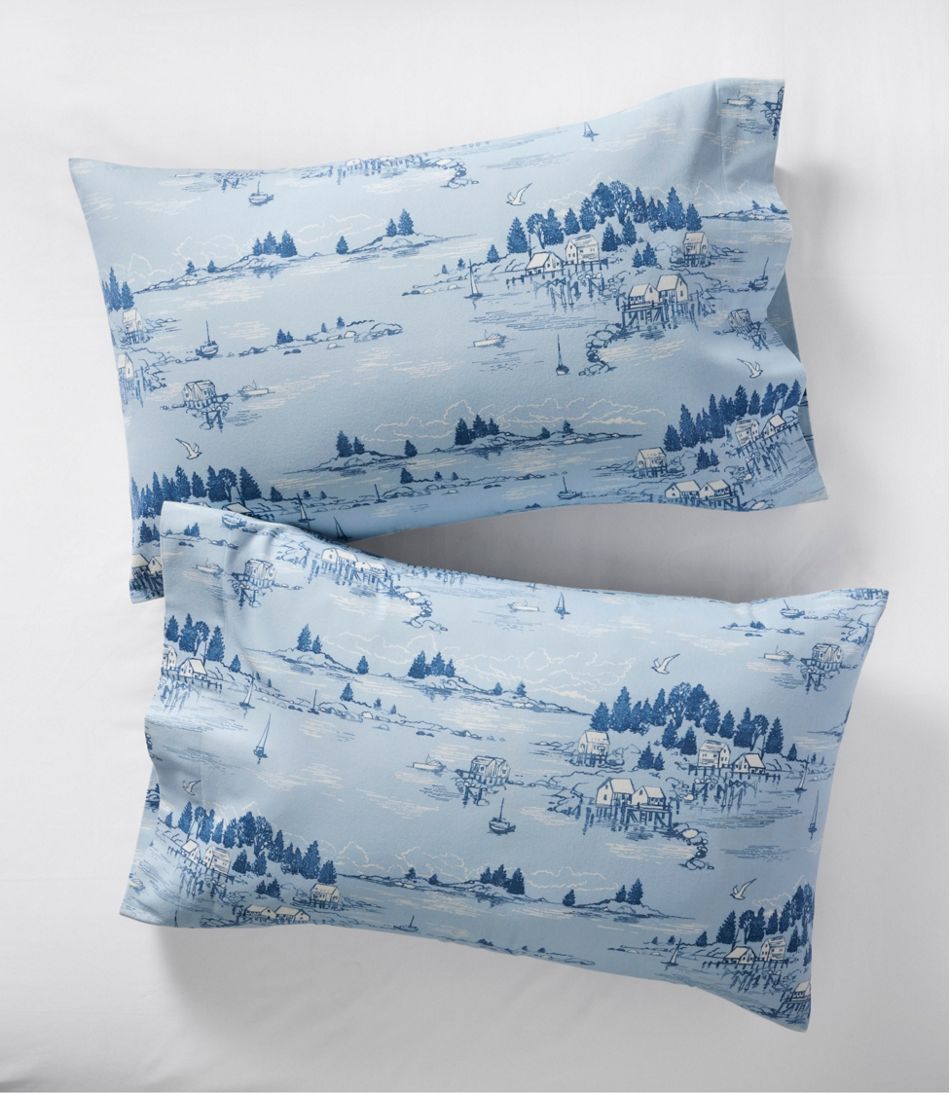 Coastal Landscape Flannel Sheet Collection | L.L.Bean Essential