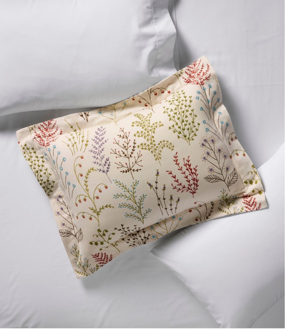 Botanical Floral Flannel Comforter Cover Collection | L.L.Bean Everyday