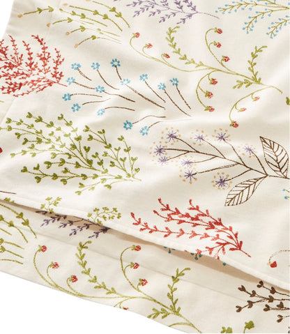 Botanical Floral Flannel Comforter Cover Collection | L.L.Bean Everyday