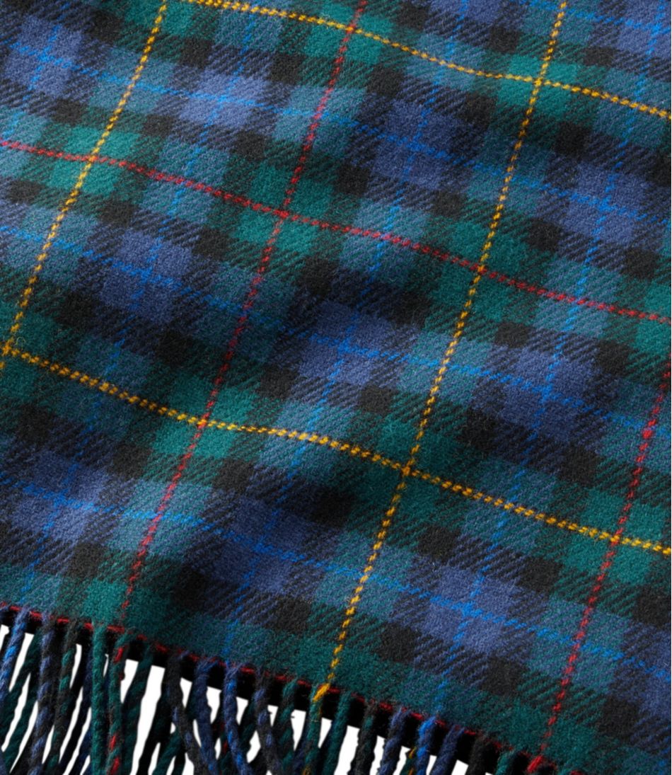 L.L.Bean Washable Wool Throw, Plaid 54" x 60" | L.L.Bean Value