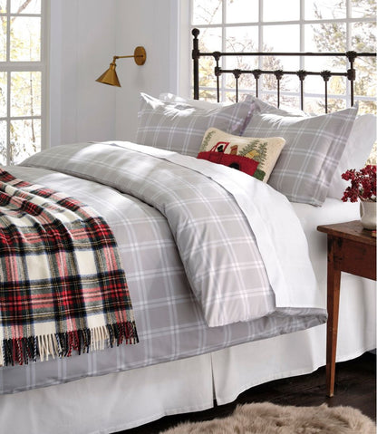 L.L.Bean Washable Wool Throw, Plaid 54" x 60" | L.L.Bean Value