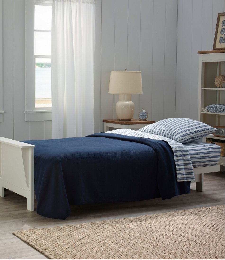 Sunwashed Percale Sheet Collection, Stripe | L.L.Bean Great Value