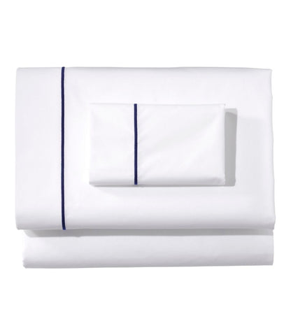 Premium Egyptian Percale Sheet Collection, Satin Stitch | L.L.Bean Latest