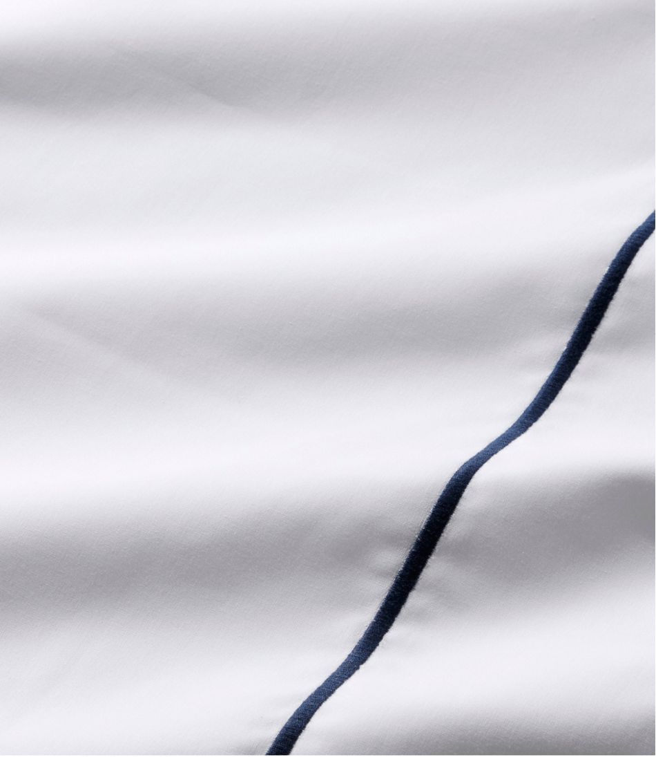 Premium Egyptian Percale Sheet Collection, Satin Stitch | L.L.Bean Latest