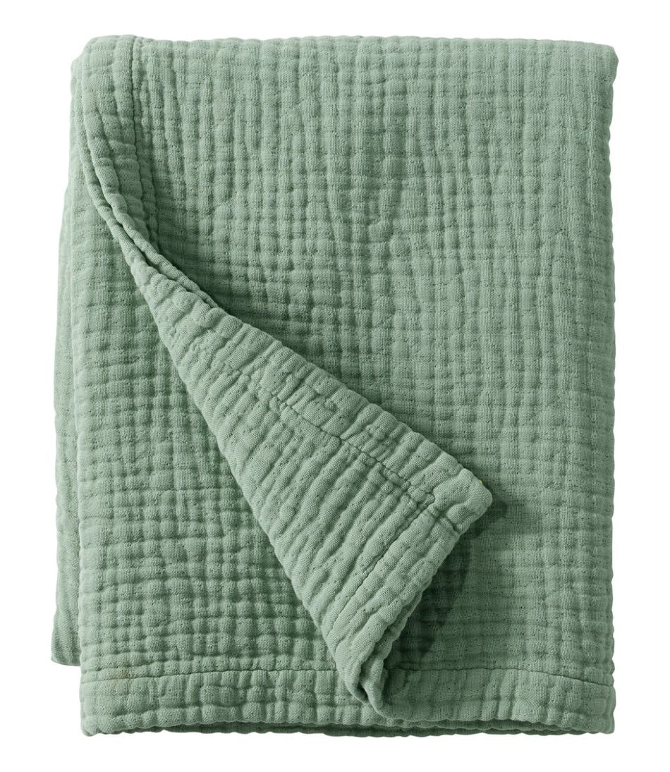 Lightweight Cotton Gauze Throw | L.L.Bean Recommended