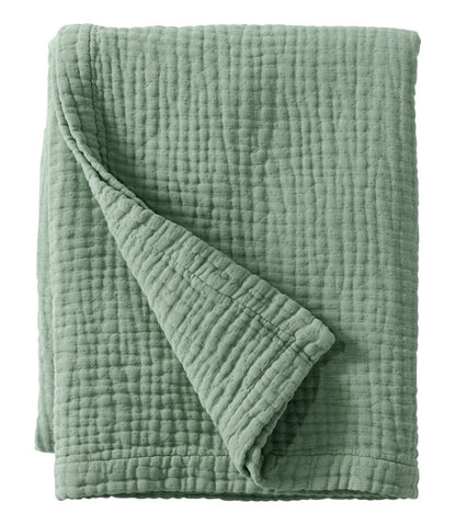Lightweight Cotton Gauze Throw | L.L.Bean Recommended