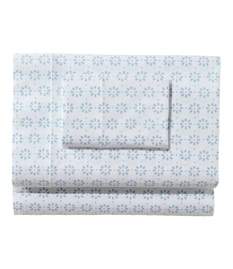 Sunwashed Percale Sheet Collection, Print | L.L.Bean Exclusive