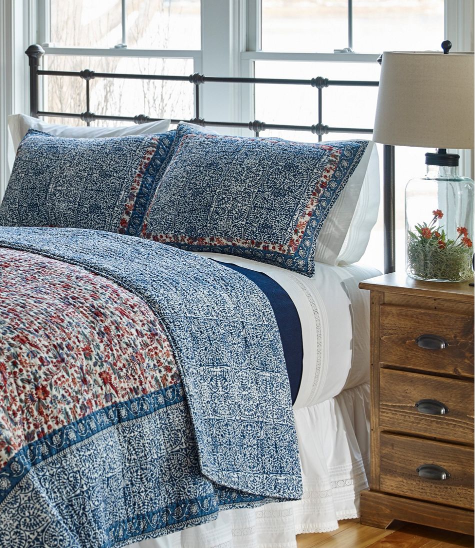 Sunwashed Pintuck Sheet Collection | L.L.Bean Signature