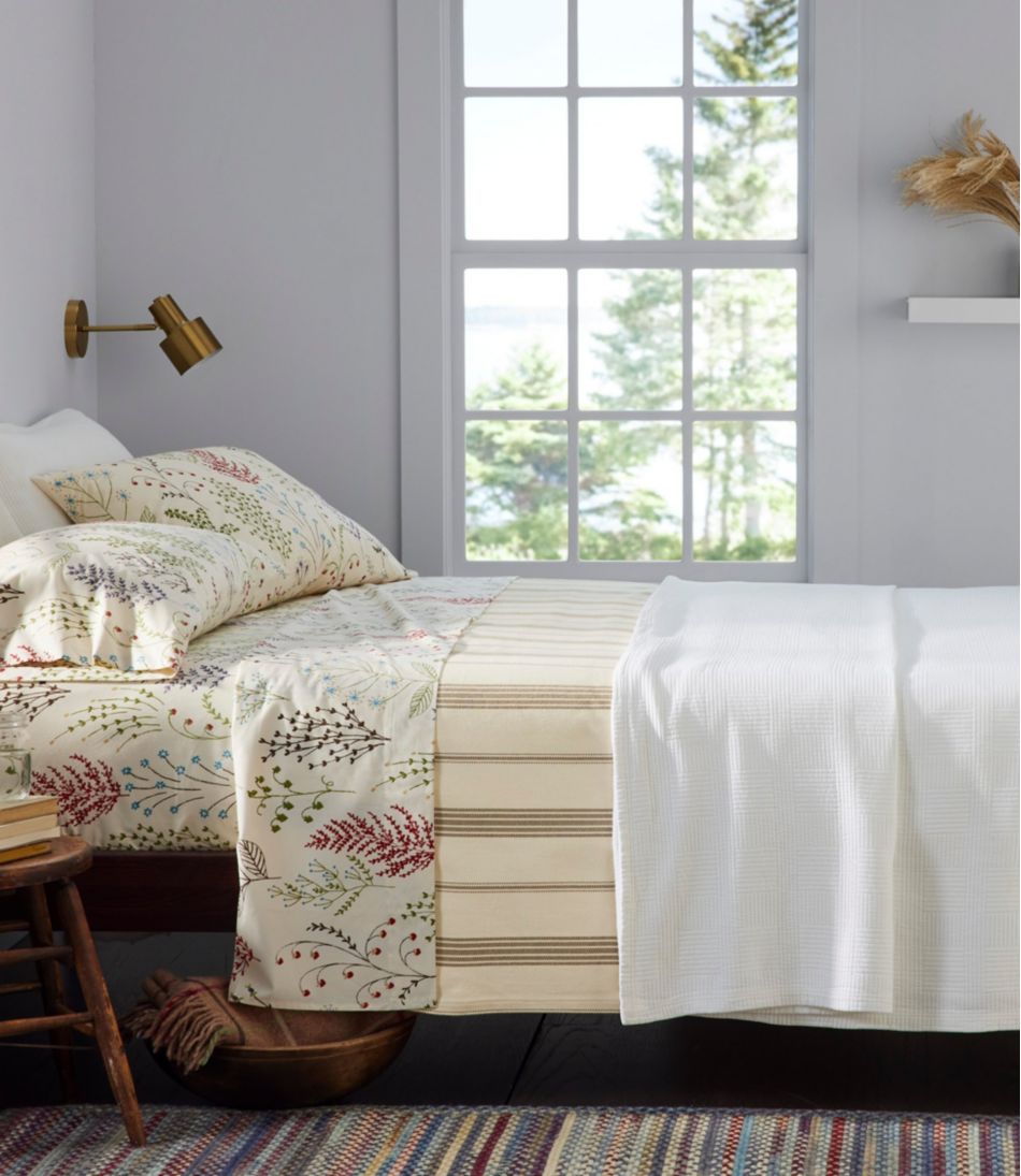 Organic Cotton Blanket, Stripe | L.L.Bean Classic