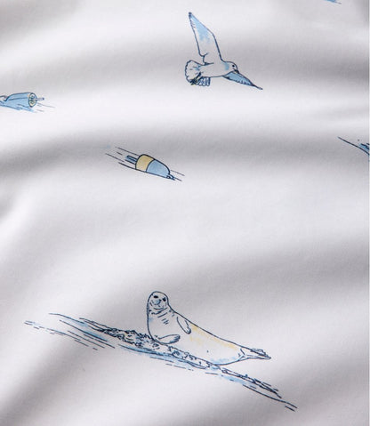 Nautical Boats Percale Sheet Collection | L.L.Bean Essential