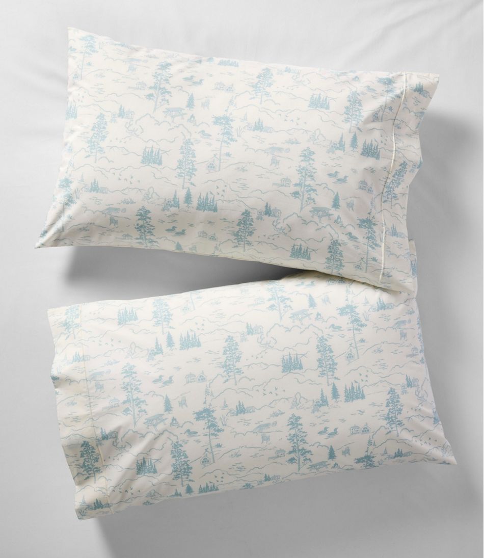 Lakeside Toile Percale Sheet Collection | L.L.Bean Everyday