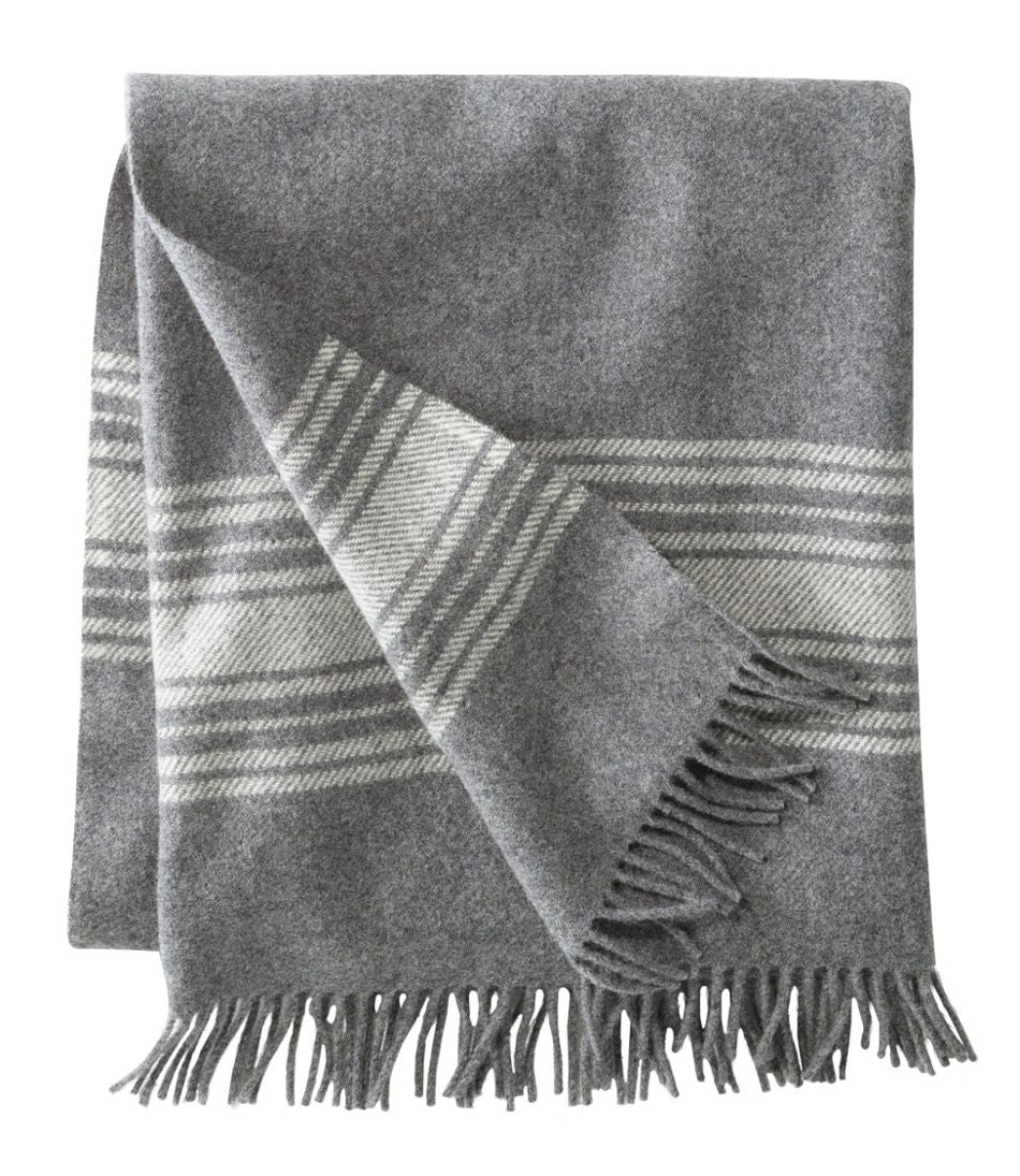 Washable Wool Throw, Striped | L.L.Bean Recommended