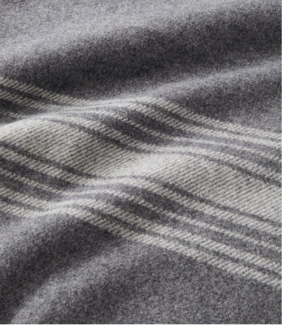 Washable Wool Throw, Striped | L.L.Bean Recommended
