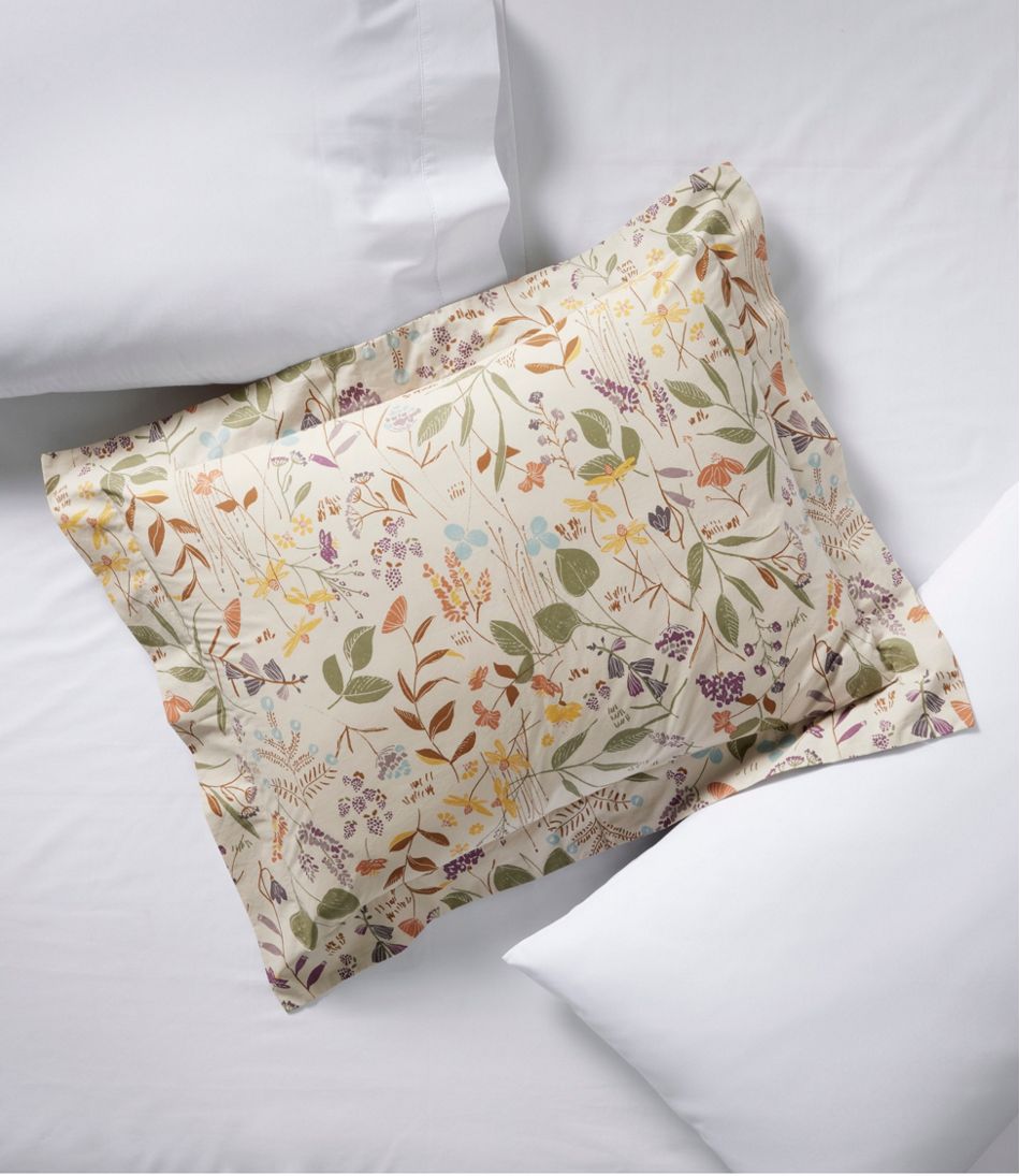 Birch Floral Percale Comforter Cover Collection | L.L.Bean Everyday