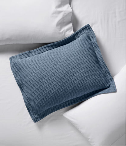 Organic Honeycomb Matelassé Sham | L.L.Bean Featured