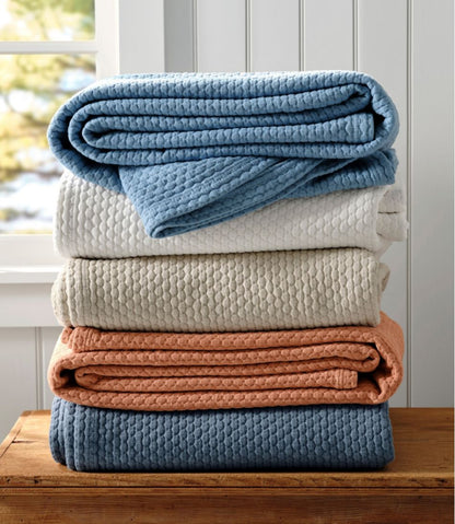 Organic Honeycomb Matelassé Sham | L.L.Bean Featured
