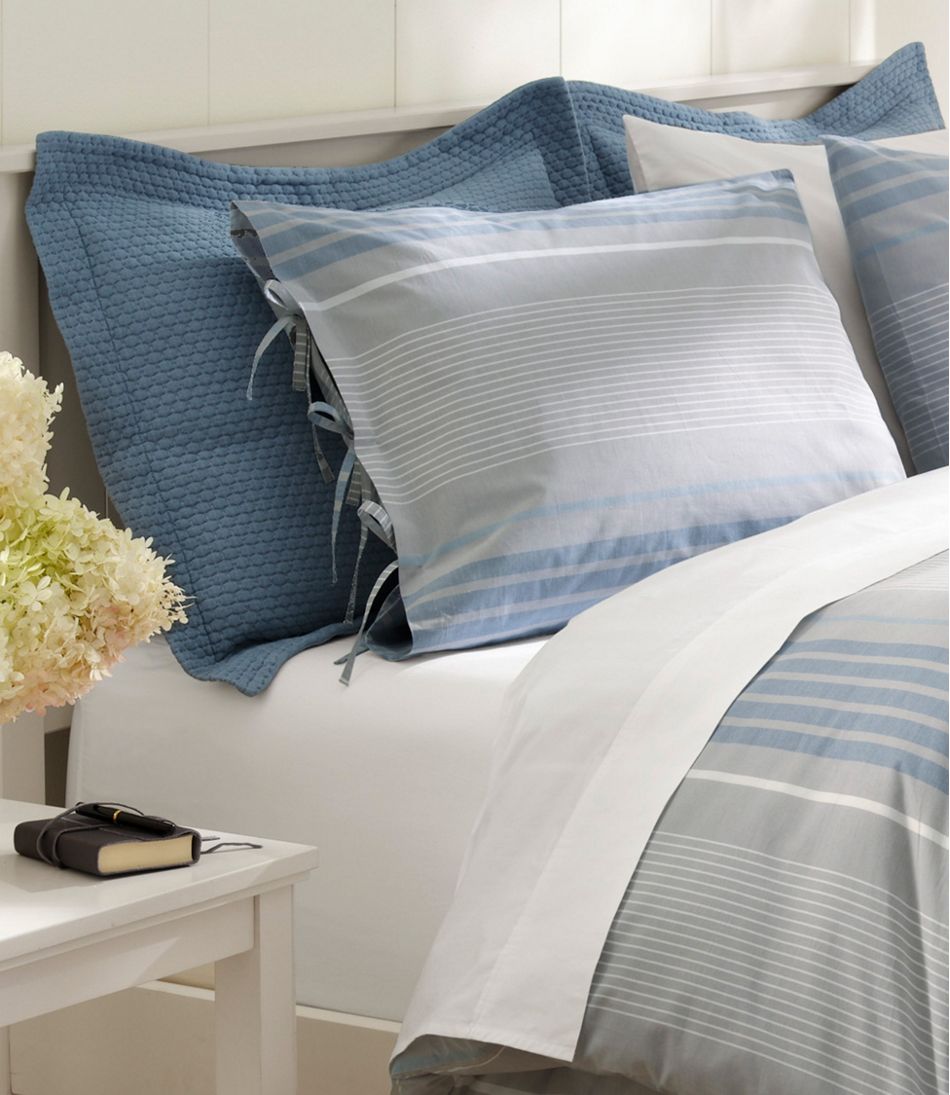 Organic Honeycomb Matelassé Sham | L.L.Bean Featured