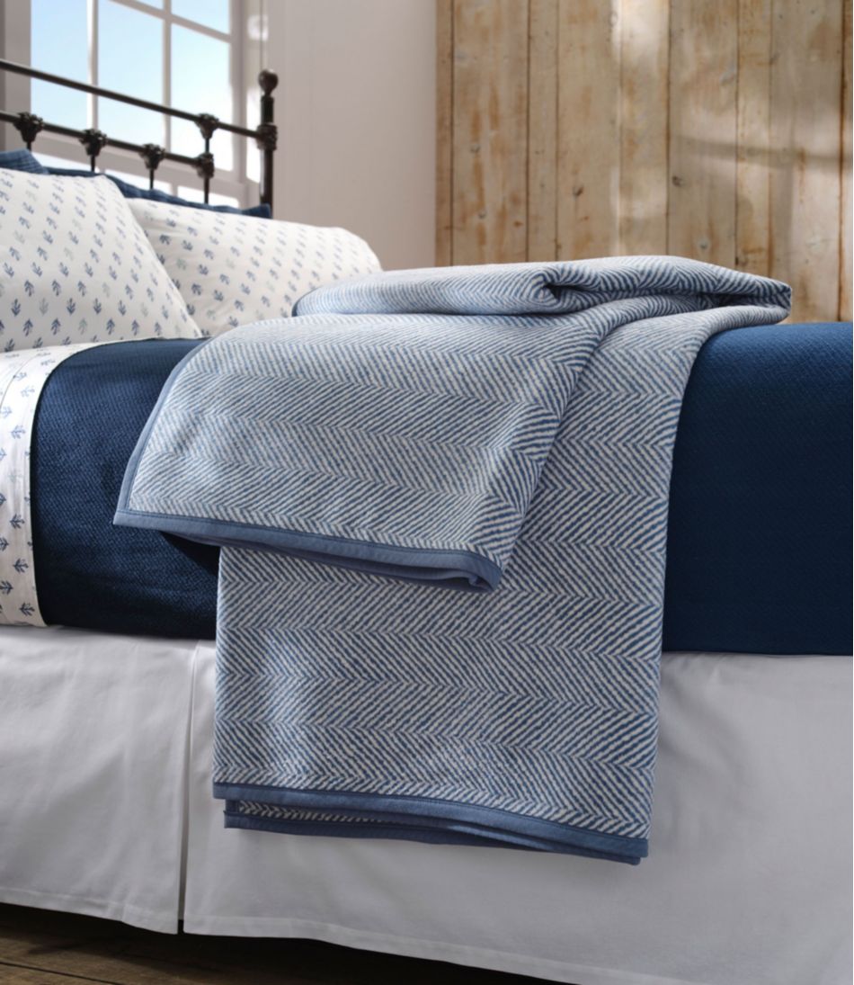 ChappyWrap Cozy Throw Blanket, Herringbone | L.L.Bean Popular
