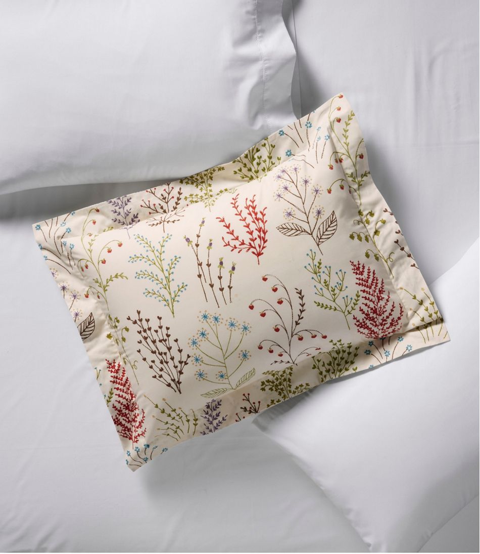 Botanical Floral Percale Comforter Cover Collection | L.L.Bean Trending