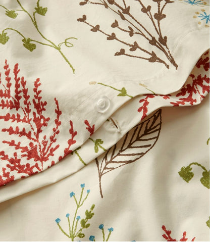 Botanical Floral Percale Comforter Cover Collection | L.L.Bean Trending