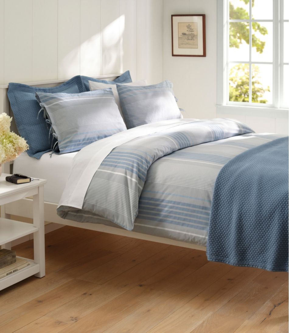 Organic Honeycomb Matelassé Coverlet | L.L.Bean Signature