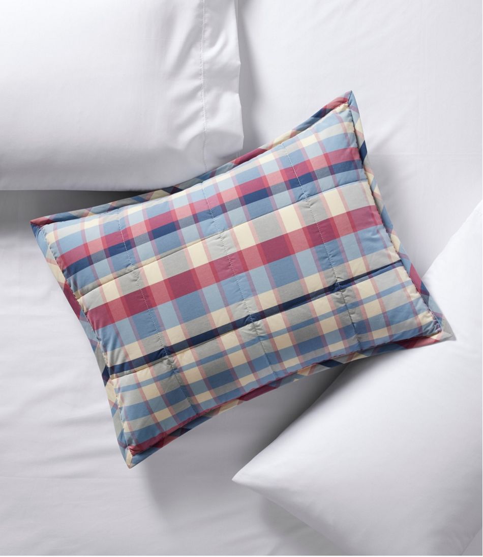 Ultrasoft Cotton Comforter Sham, Plaid | L.L.Bean Essential