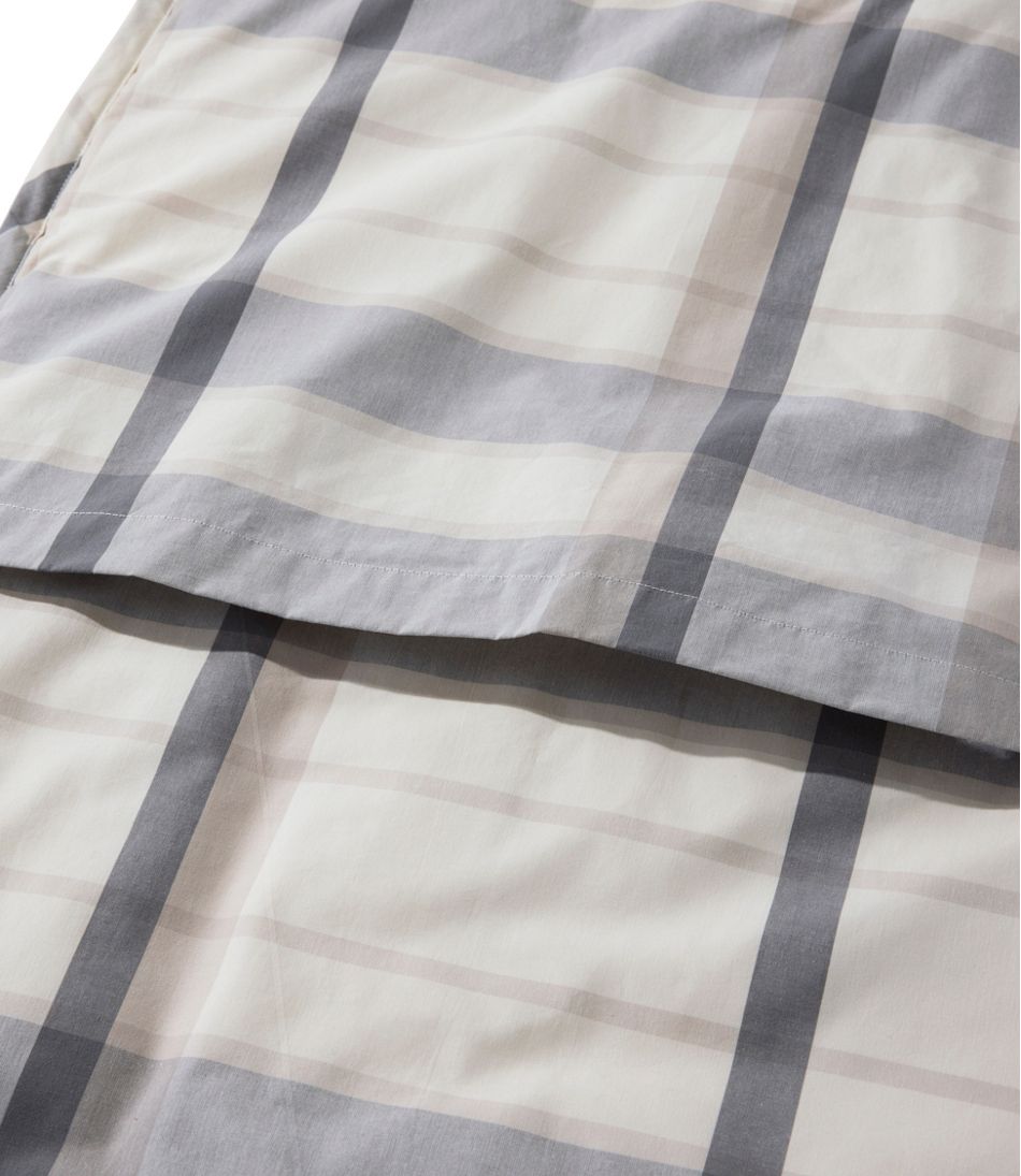 Ultrasoft Cotton Comforter Sham, Plaid | L.L.Bean Essential