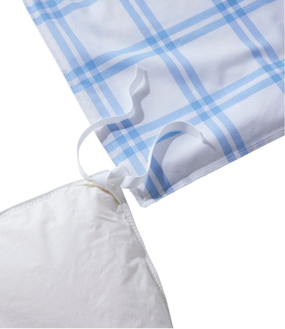 280-Thread-Count Pima Cotton Percale Comforter Cover Collection, Windowpane | L.L.Bean Everyday