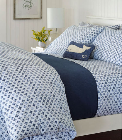 Sunwashed Percale Comforter Cover, Block Floral Print | L.L.Bean Latest