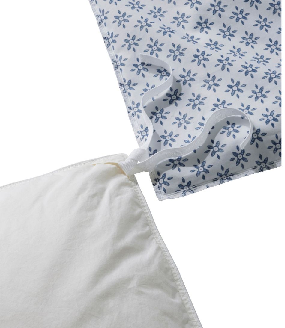 Sunwashed Percale Comforter Cover, Block Floral Print | L.L.Bean Latest