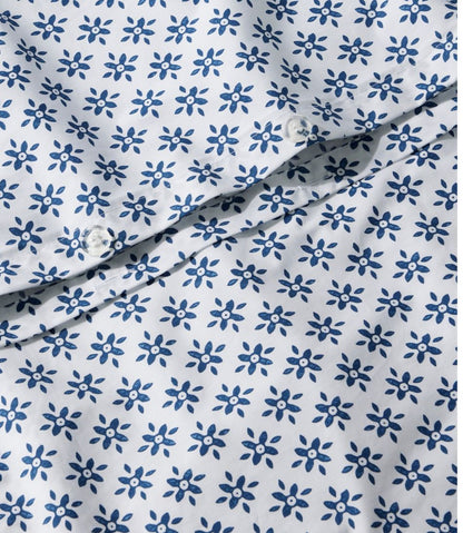 Sunwashed Percale Comforter Cover, Block Floral Print | L.L.Bean Latest