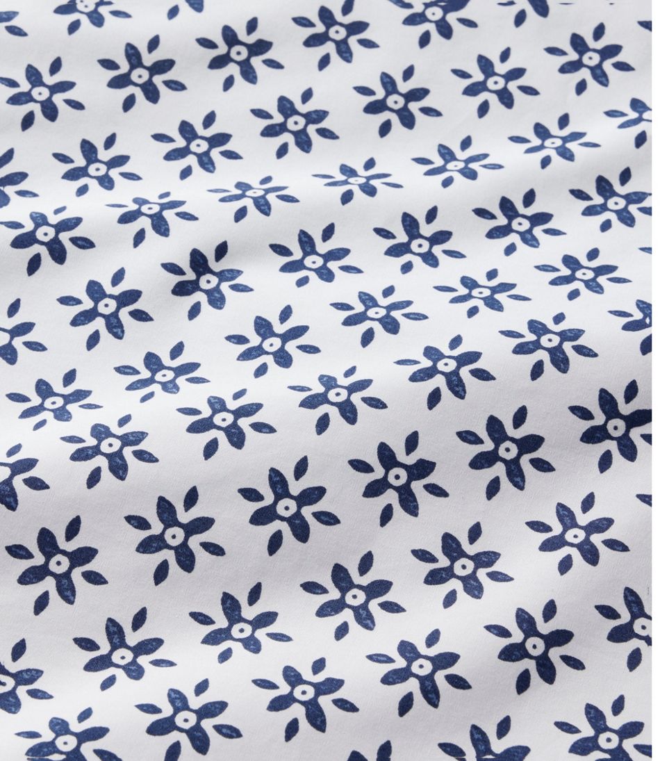 Sunwashed Percale Comforter Cover, Block Floral Print | L.L.Bean Latest
