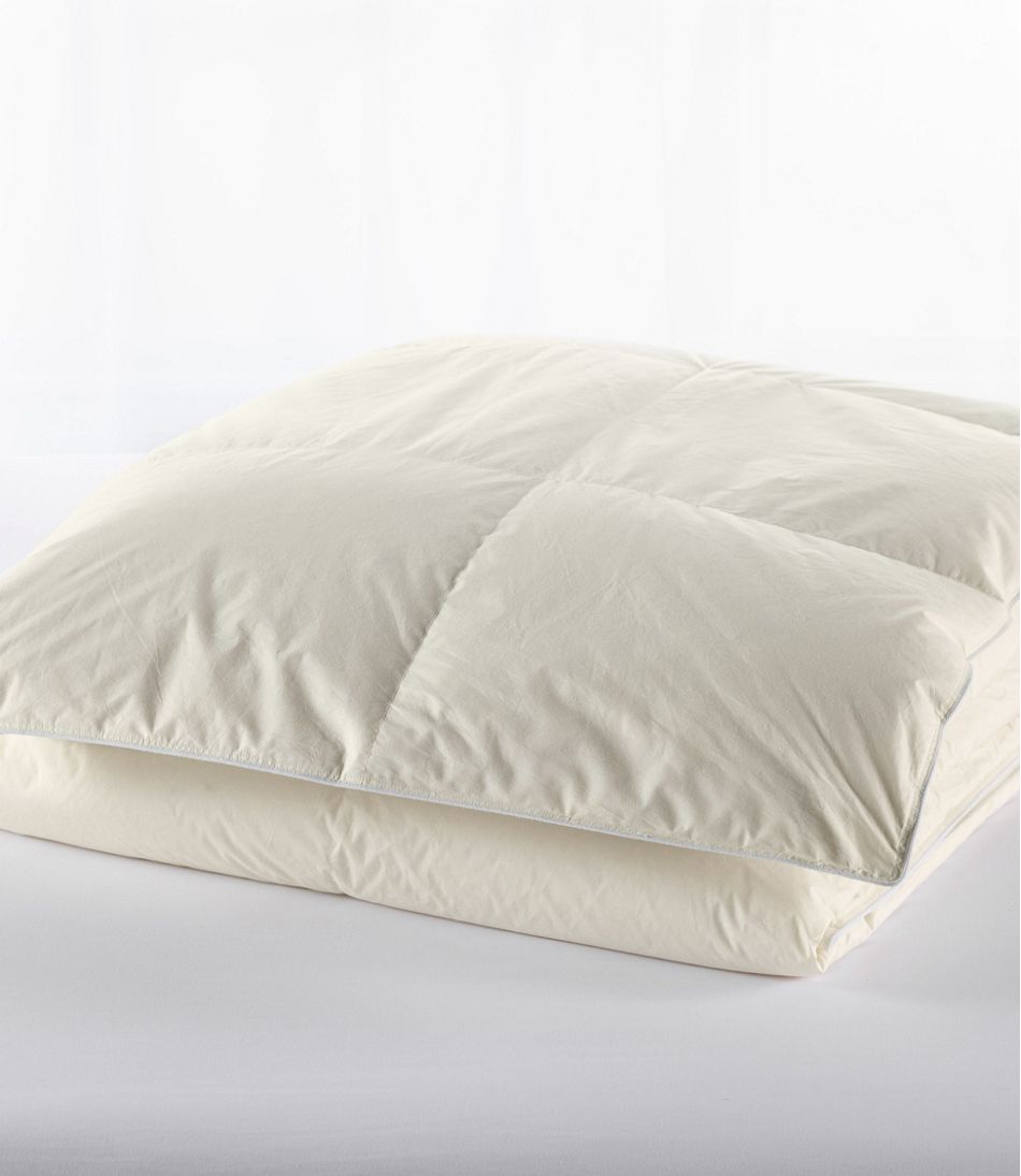 Baffle Box Stitch Goose Down Comforter, Warm | L.L.Bean Trending