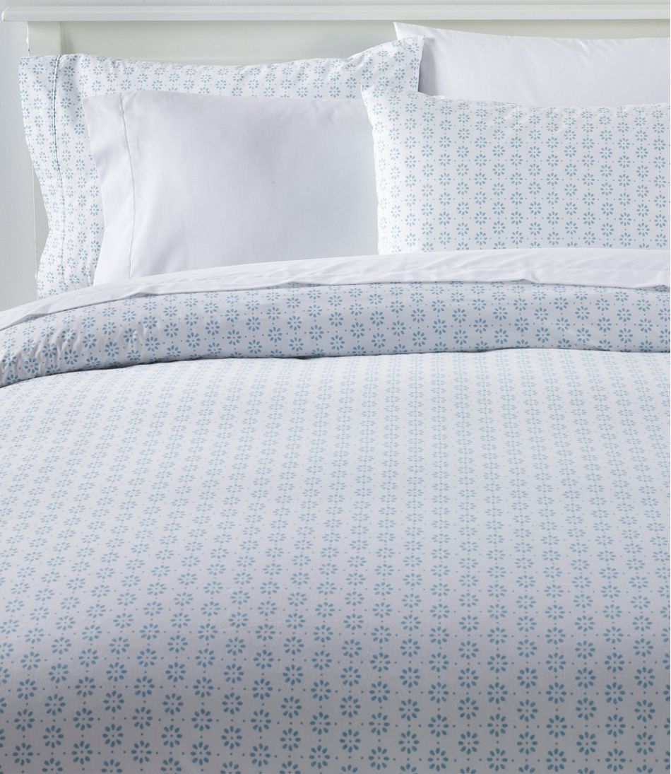 Sunwashed Percale Comforter Cover, Print | L.L.Bean Best Seller