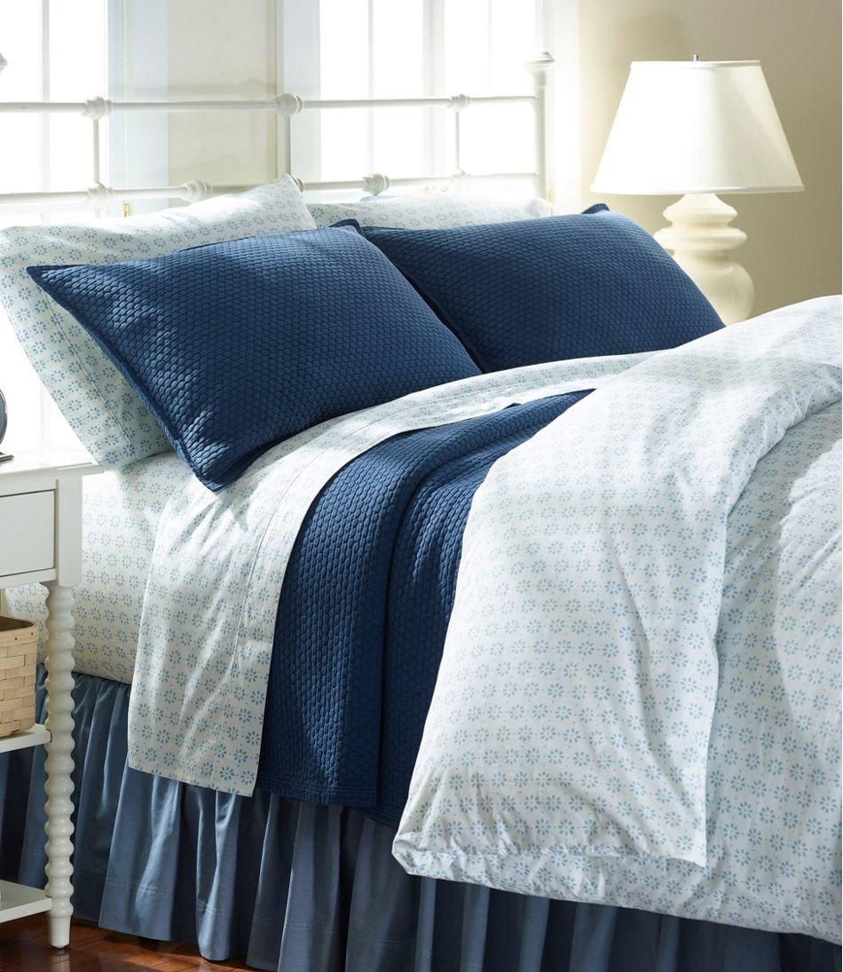 Sunwashed Percale Comforter Cover, Print | L.L.Bean Best Seller