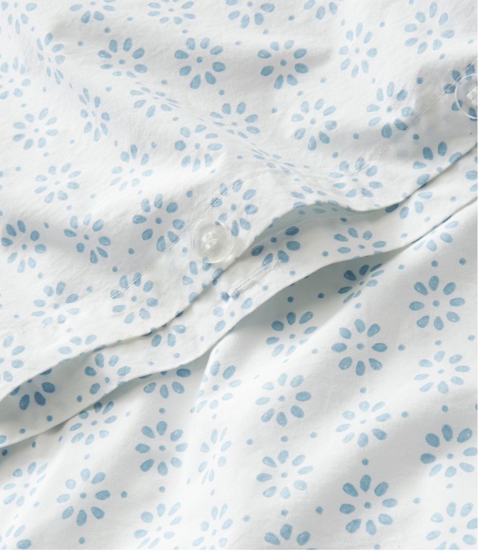 Sunwashed Percale Comforter Cover, Print | L.L.Bean Best Seller