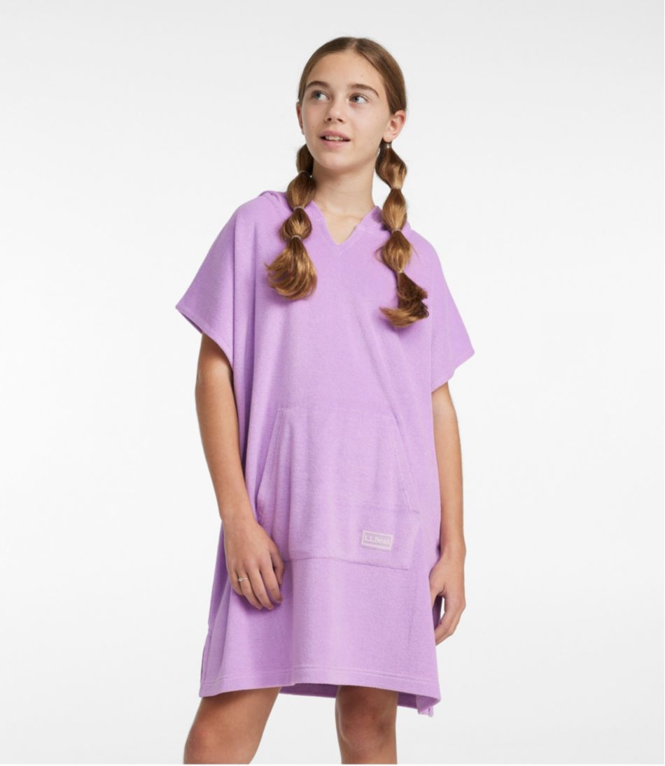 Kids' Terry Cover-Up, Hooded | L.L.Bean Exclusive