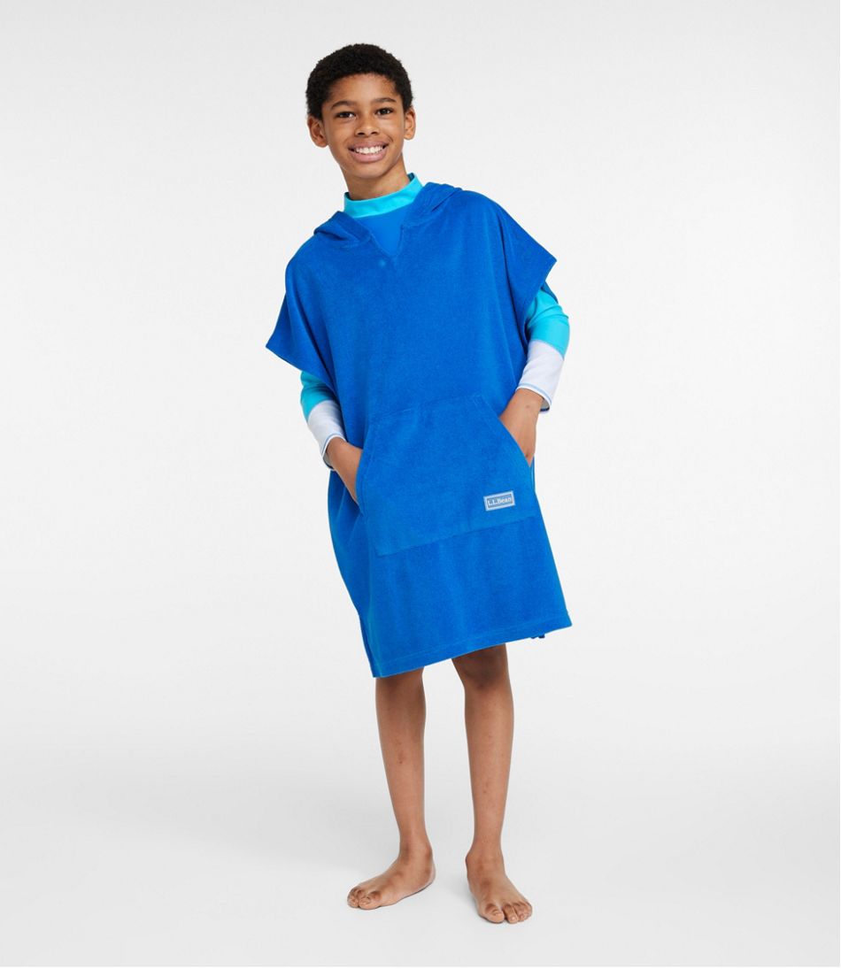 Kids' Terry Cover-Up, Hooded | L.L.Bean Exclusive