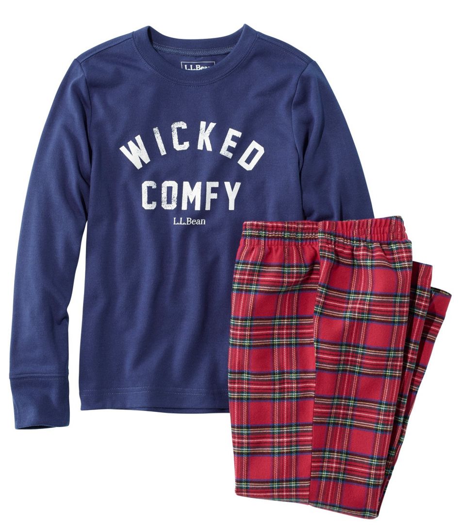 Kids' L.L.Bean Flannel Pajamas | L.L.Bean Signature
