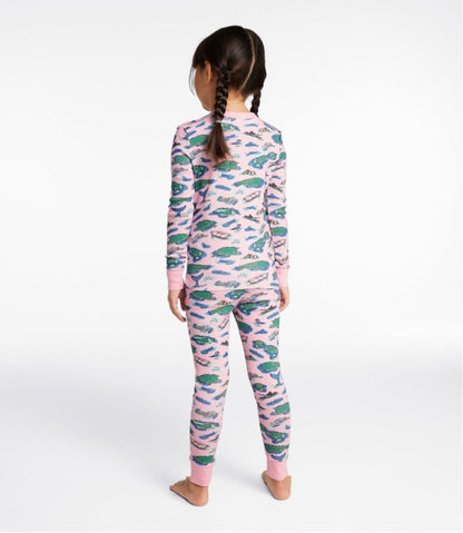 Kids' Organic Cotton Fitted Pajamas | L.L.Bean Essential