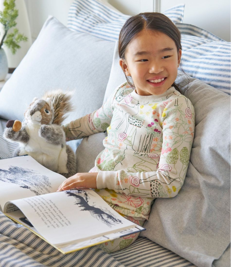 Kids' Organic Cotton Fitted Pajamas | L.L.Bean Essential