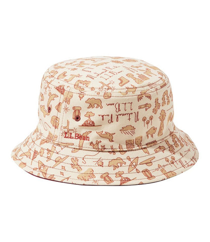Kids' Bean's Reversible Cotton Bucket Hat | L.L.Bean Best Seller