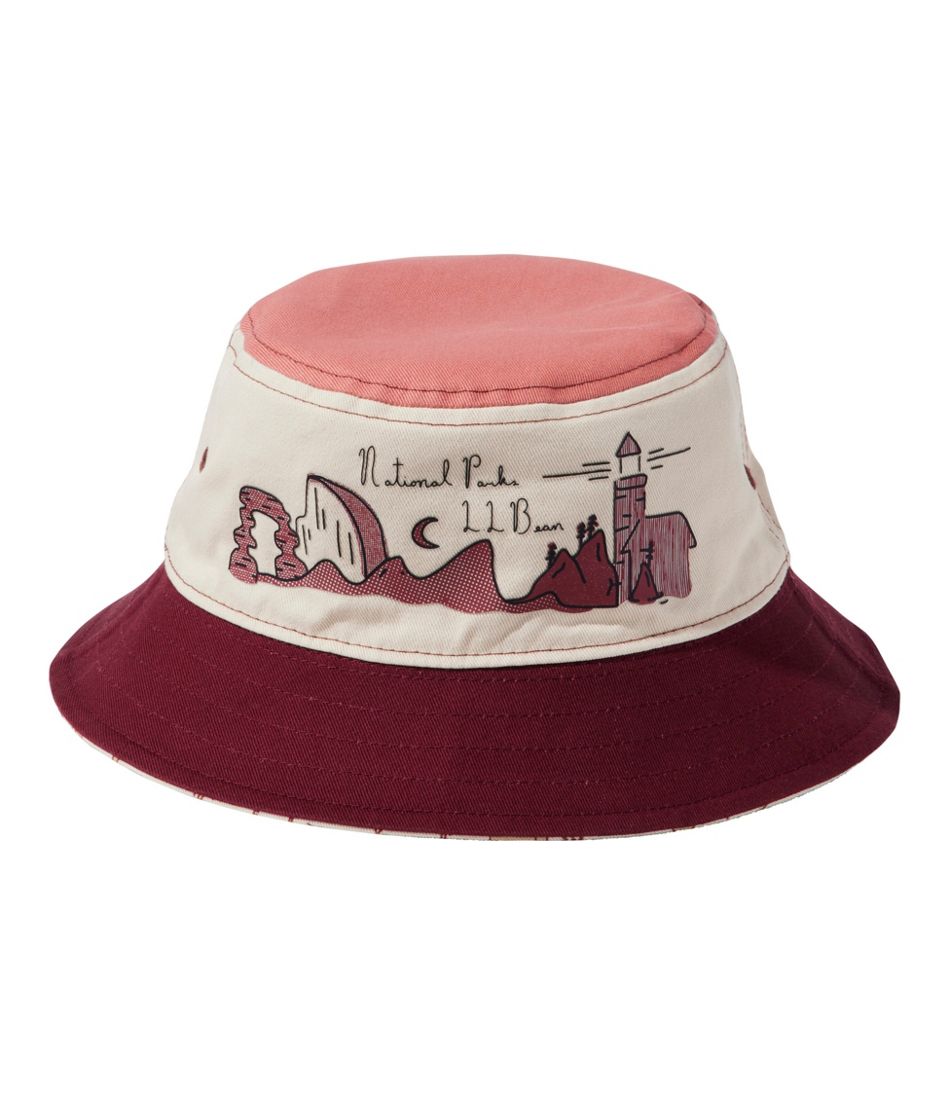 Kids' Bean's Reversible Cotton Bucket Hat | L.L.Bean Best Seller