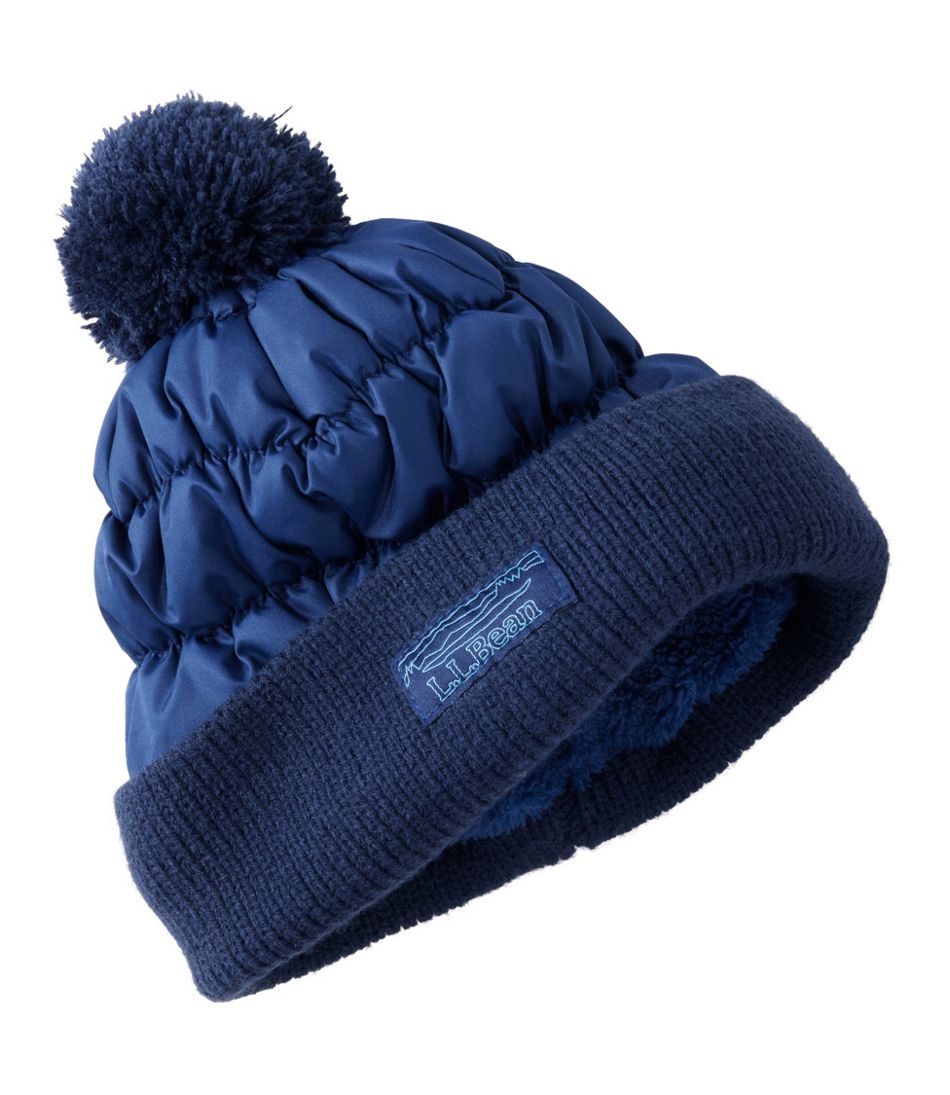 Kids' Puffer Pom Beanie | L.L.Bean Best Seller