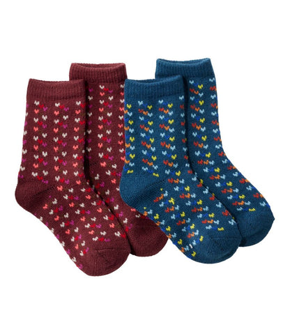 Kids' Sweater Weather Socks, 2-Pack | L.L.Bean Signature