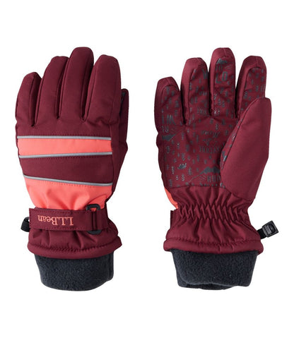 Kids' Wintry Mix Waterproof Gloves | L.L.Bean Classic