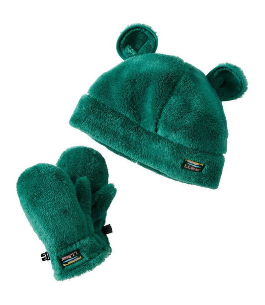 Toddlers' Hi-Pile Hat and Mitten Set | L.L.Bean Popular