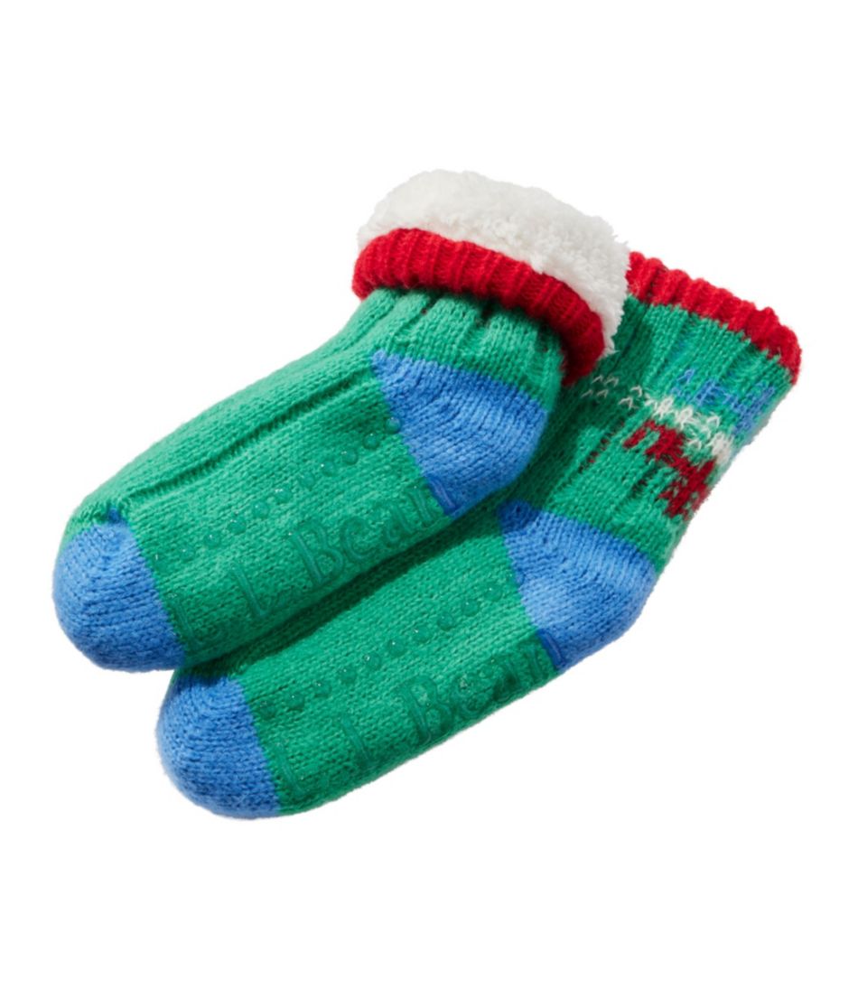 Toddlers' Cozy Gripper Socks | L.L.Bean Best Seller