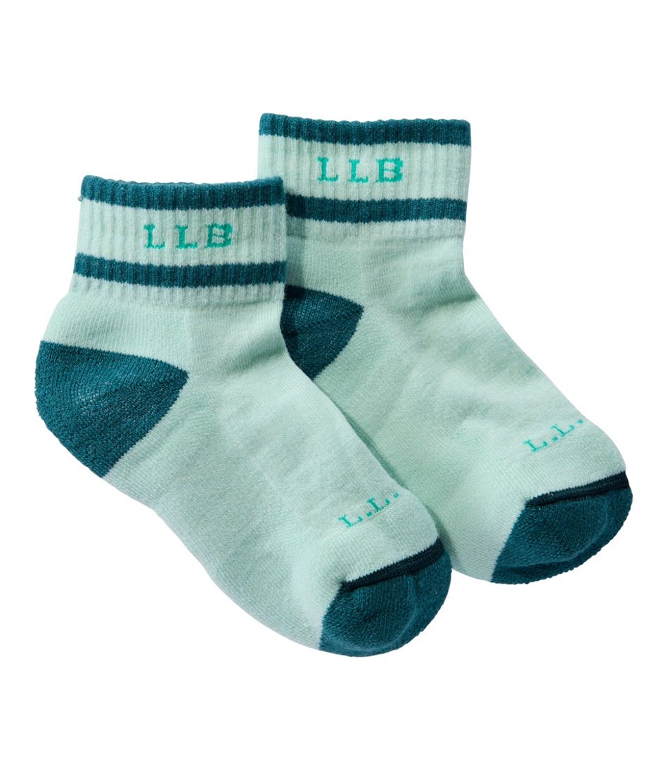Kids' L.L.Bean Katahdin Socks, Quarter-Crew | L.L.Bean Exclusive